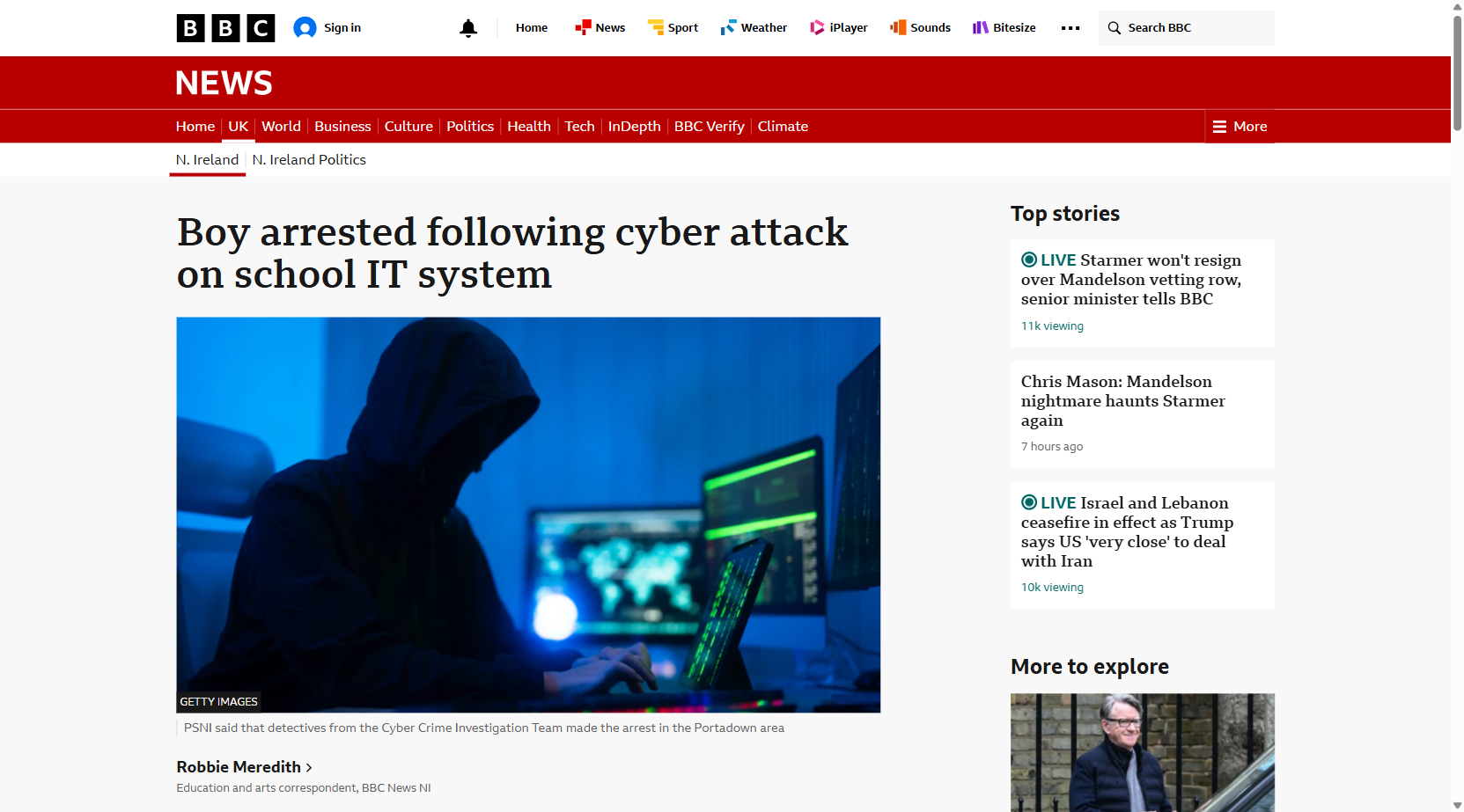 A 16-Year-Old Took Down Every School in Northern Ireland. Now What?